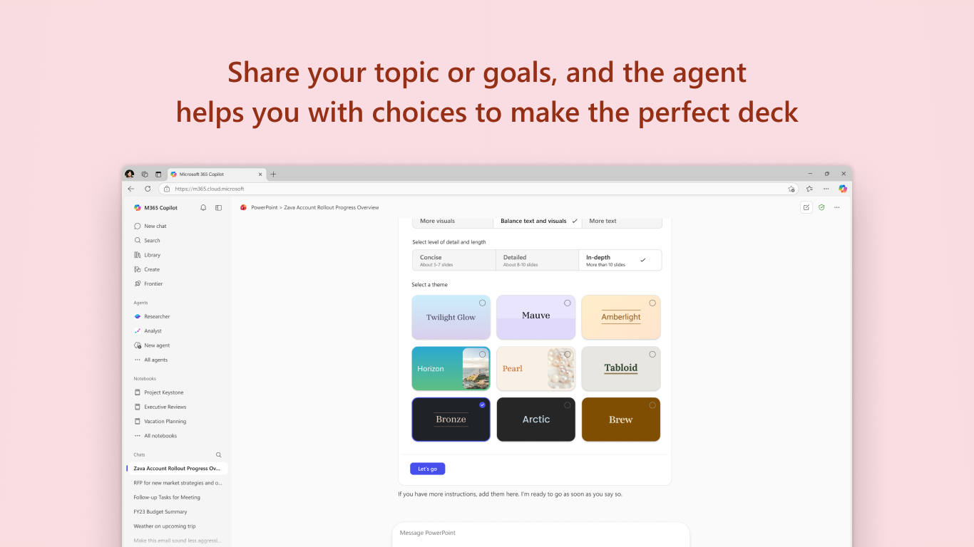 PowerPoint (Agent) preview 2
