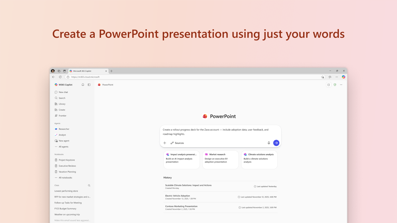 PowerPoint (Agent) preview 1