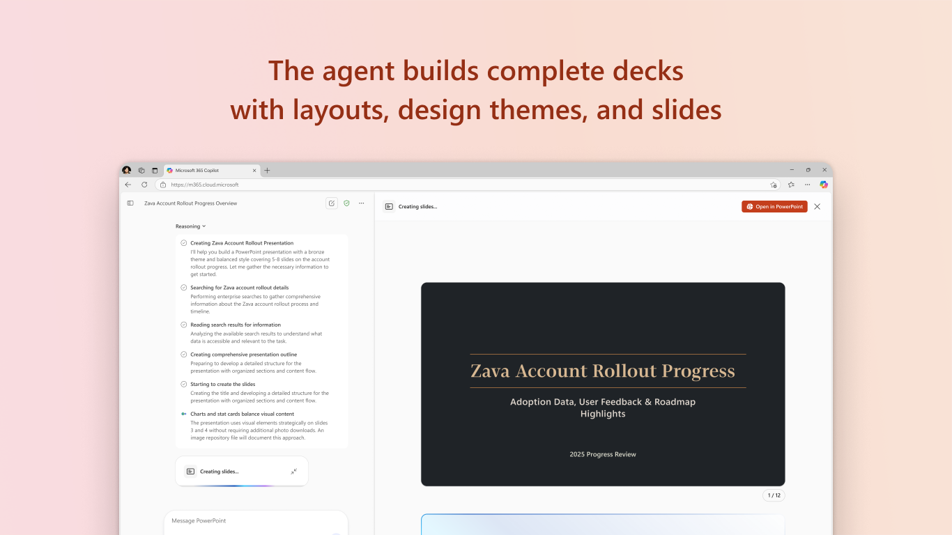 PowerPoint (Agent) preview 3
