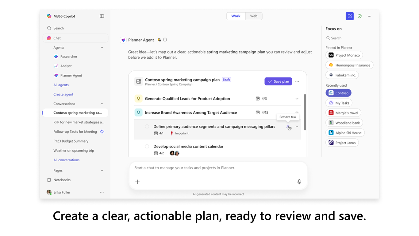 Planner Agent preview 4