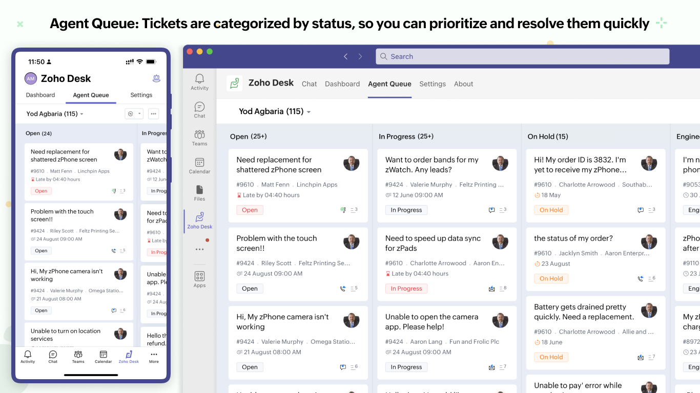 Zoho Desk preview 4