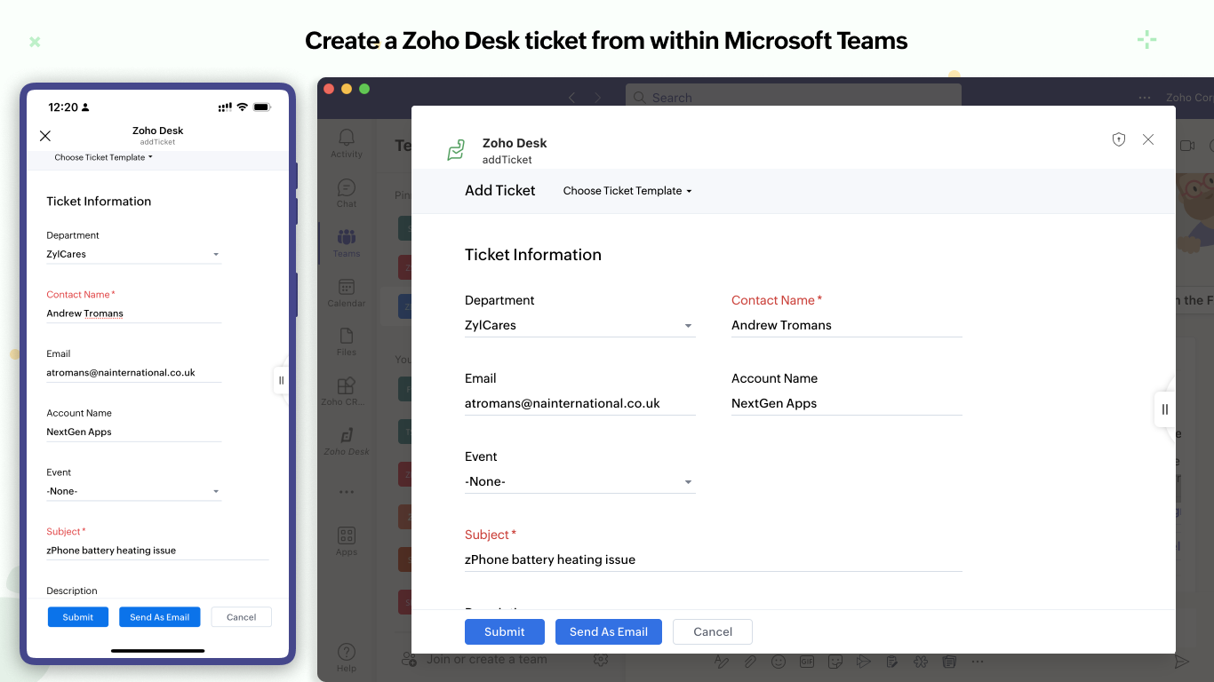 Zoho Desk preview 3