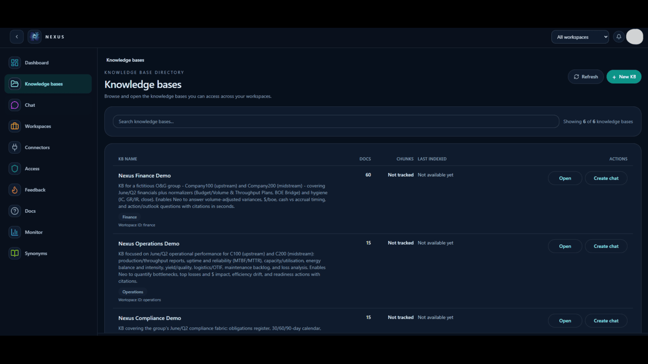 Nexus Intelligence Fabric™ for Oil & Gas preview 3