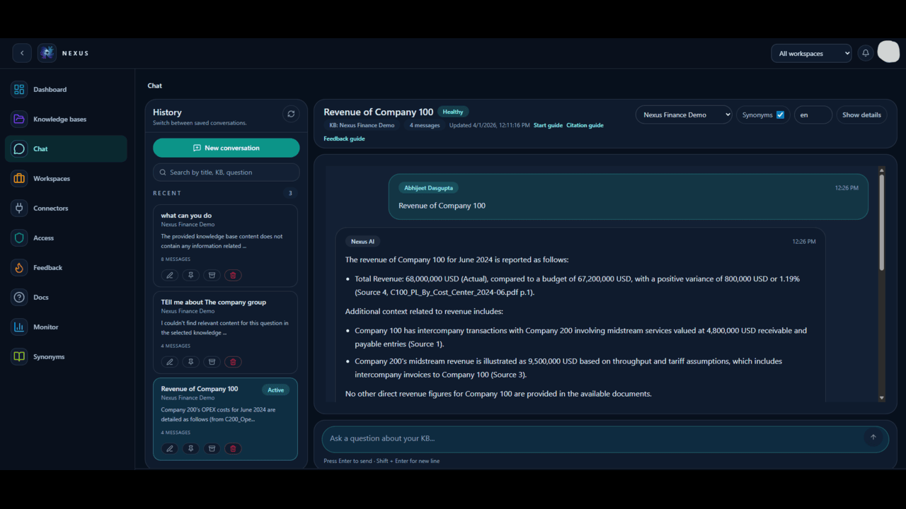 Nexus Intelligence Fabric™ for Oil & Gas preview 4