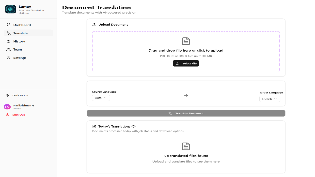 LuMay - SmartAI Platform | Smart Translation preview 2