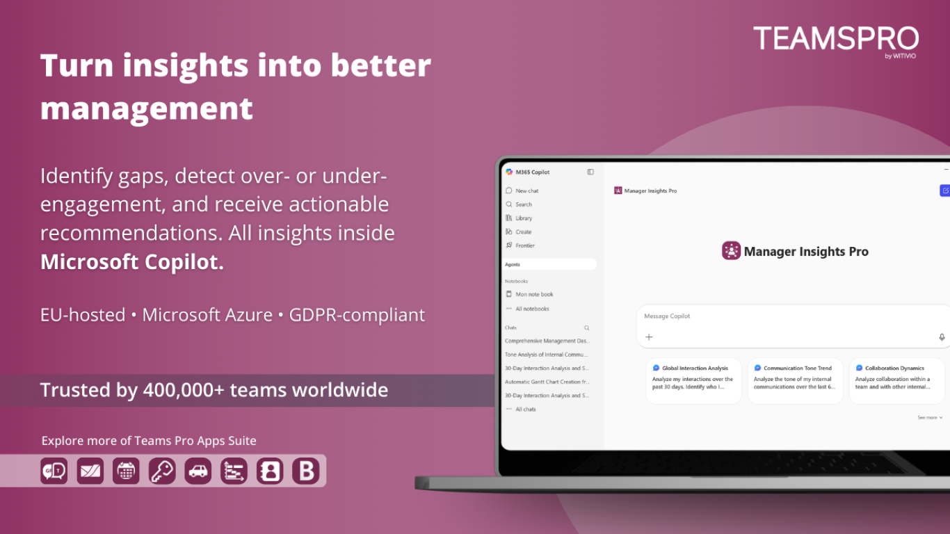 Manager Insights Pro preview 5