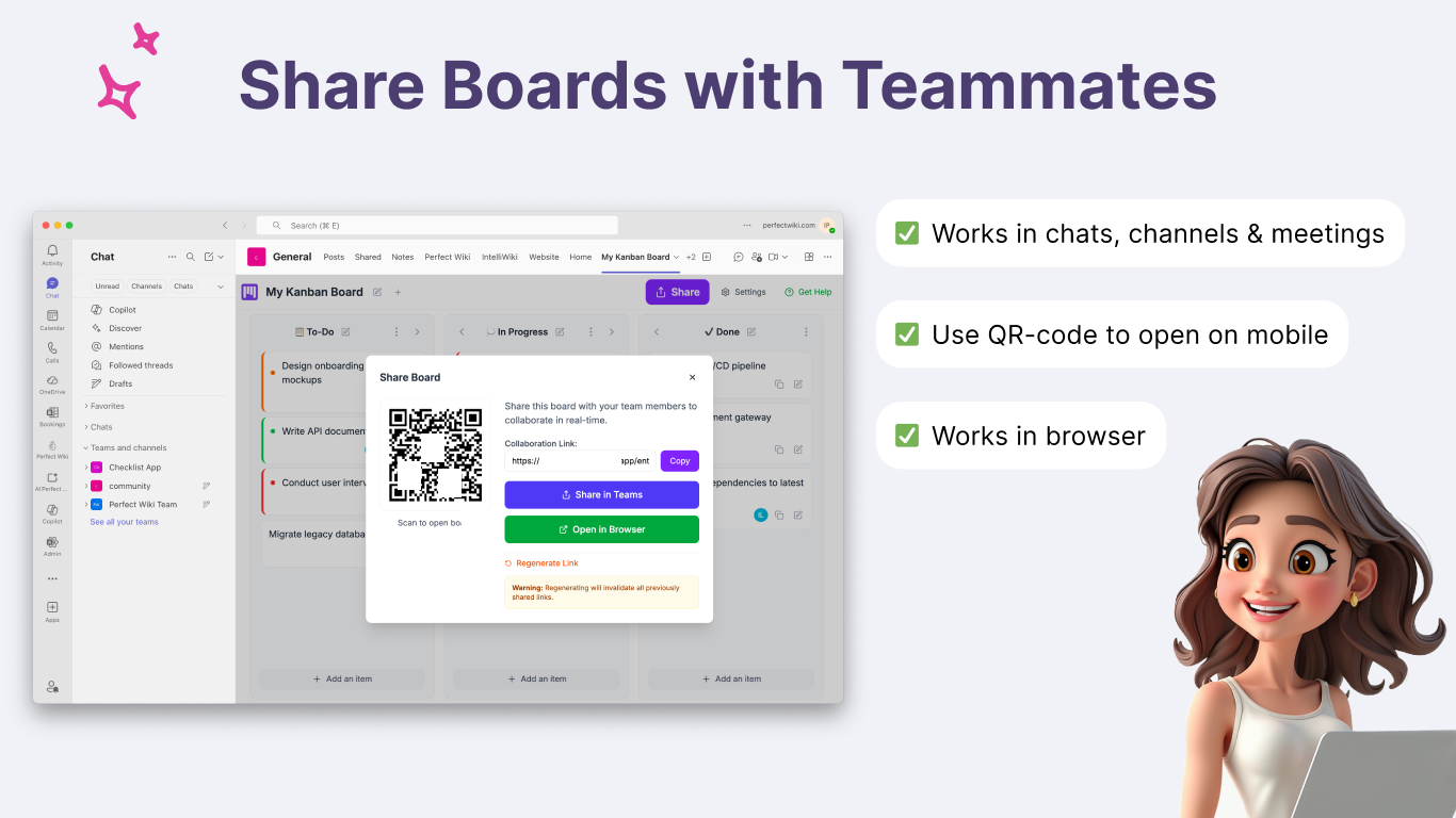 Kanban Project Task Board preview 3