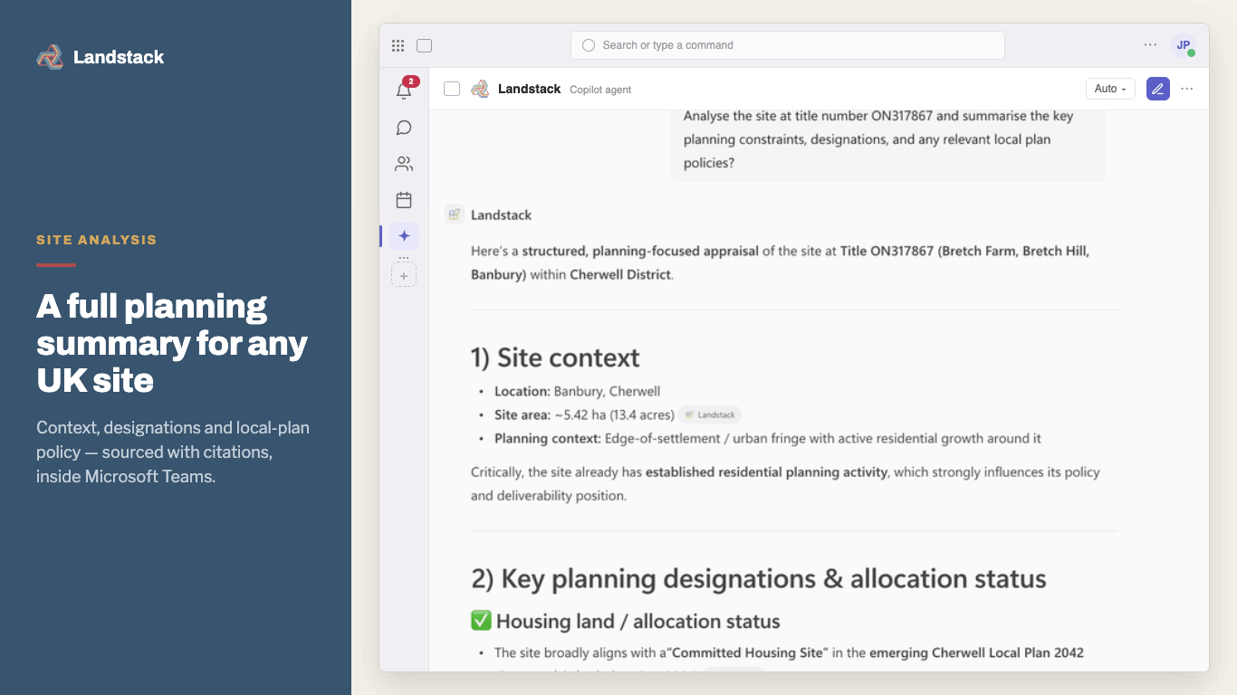 Landstack MCP preview 2