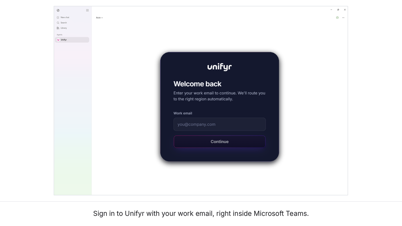 Unifyr screenshot 1