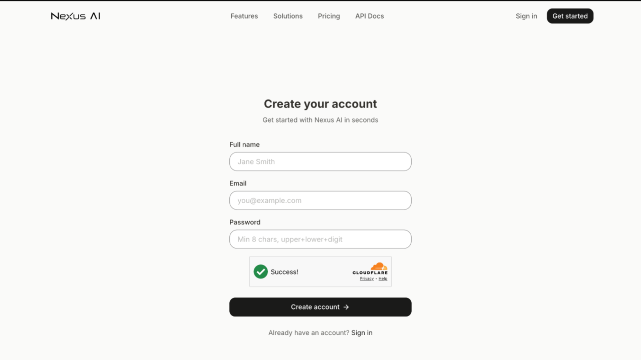 Nexus AI preview 1