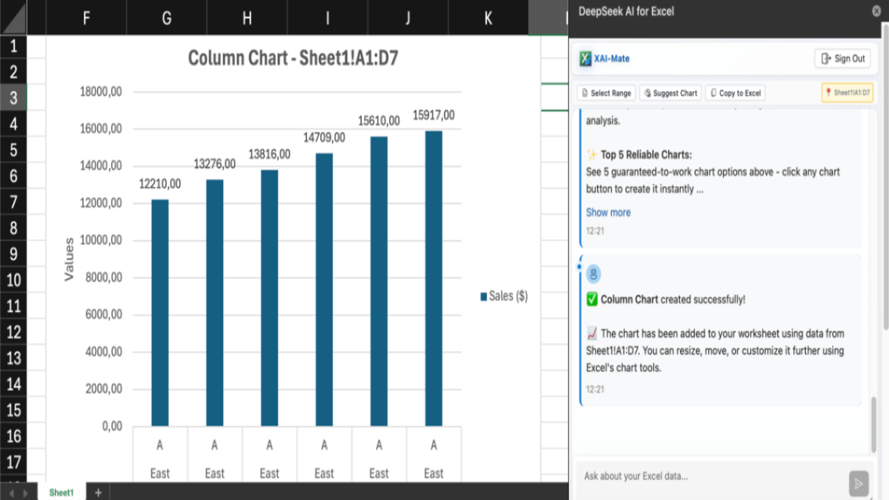 DeepExcel - DeepSeek AI for Excel preview 5