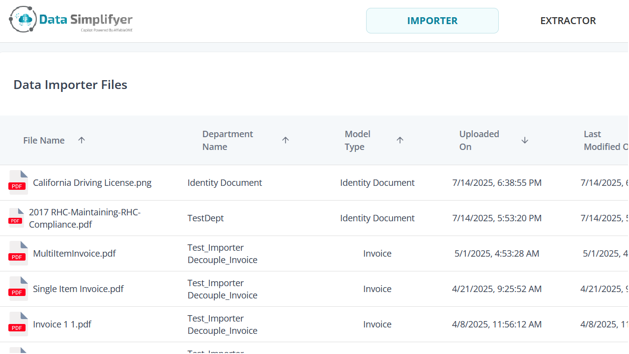 Data Simplifyer powered by AffableONE preview 1