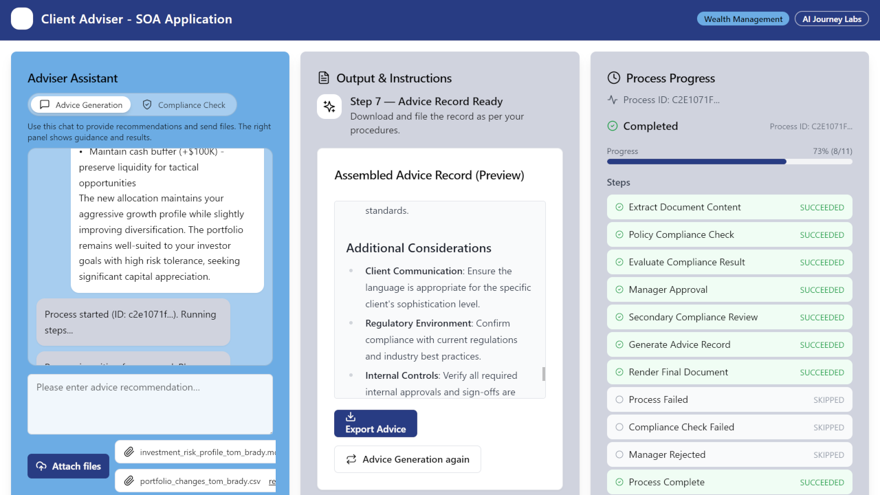 PathwAI: AI Workflow Orchestration Platform preview 4