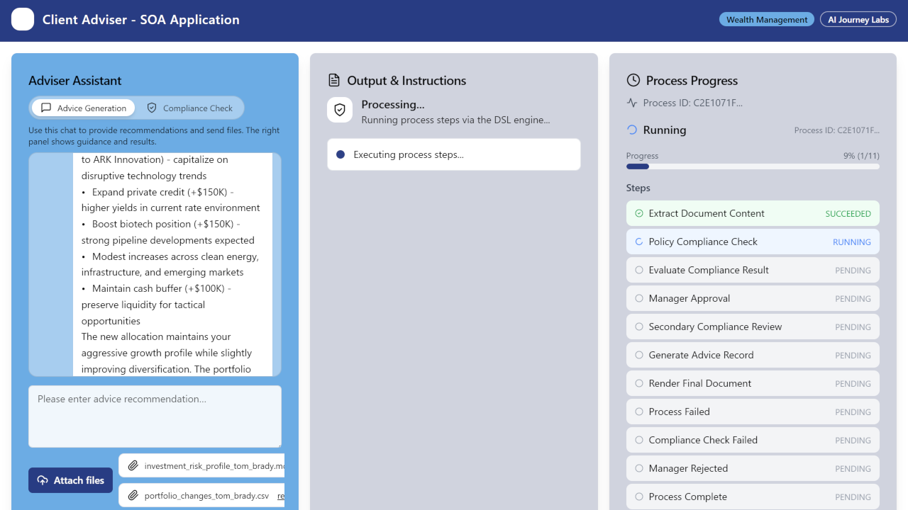 PathwAI: AI Workflow Orchestration Platform preview 3