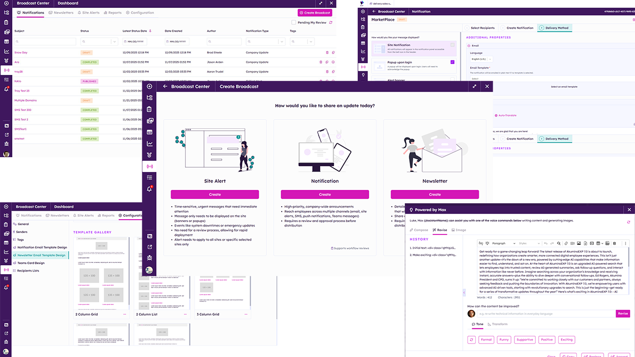 Akumina Digital Workplace AI Experience Manager preview 3