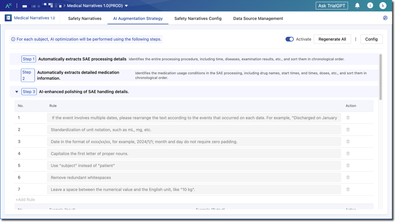 AI Medical Writing for Patient Safety Narratives preview 3