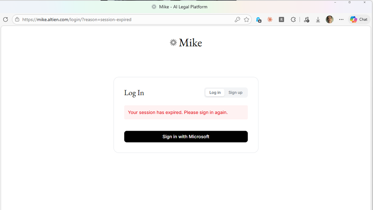 Mike - Open Source Legal AI preview 1