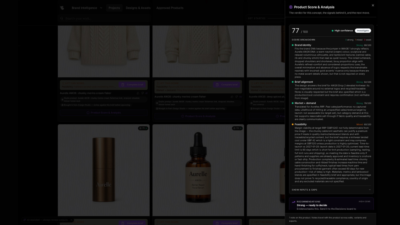MercuriDash: AI Product Decision Intelligence for Retail & Consumer Goods preview 4