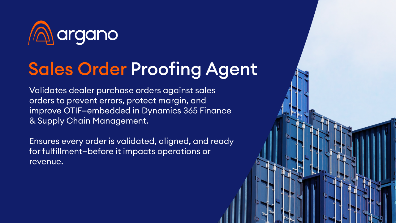Sales Order Proofing Agent preview 3