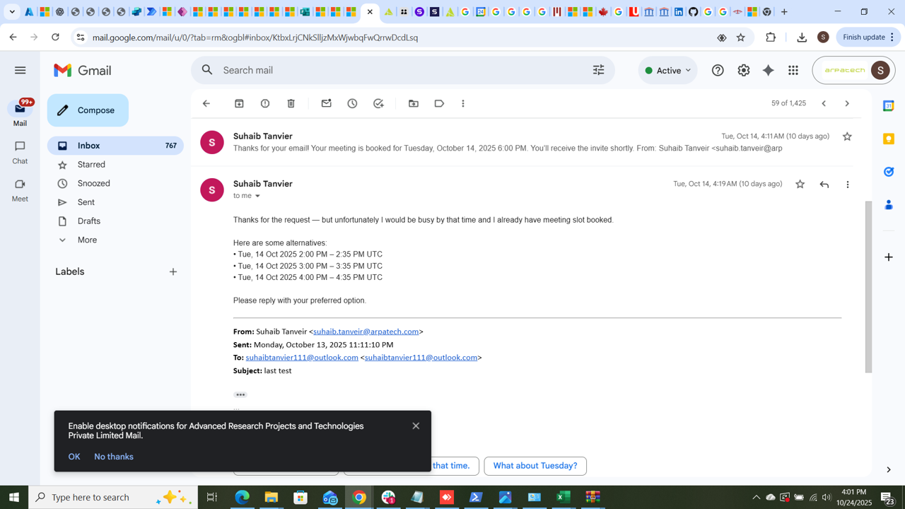 Email Meeting Scheduler preview 4