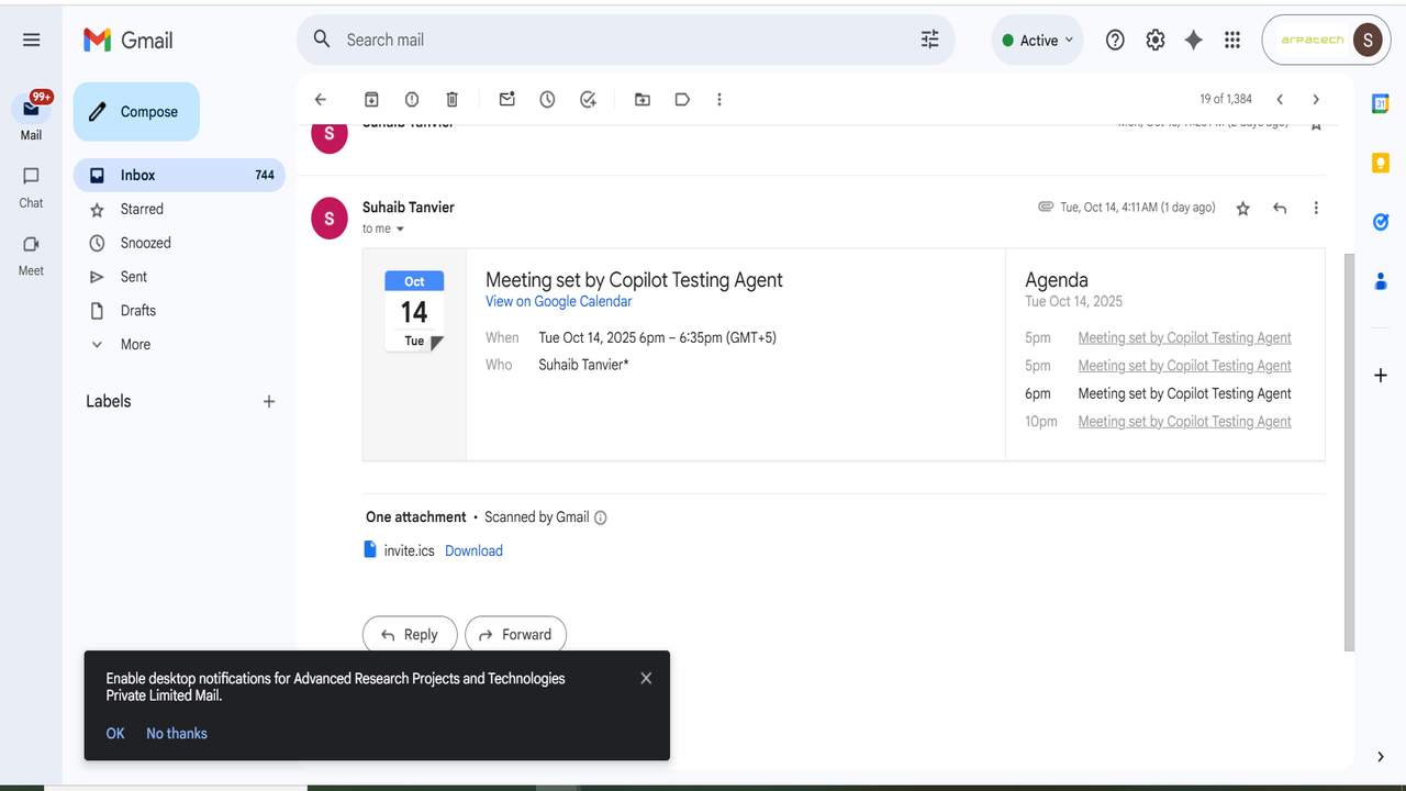 Email Meeting Scheduler preview 3