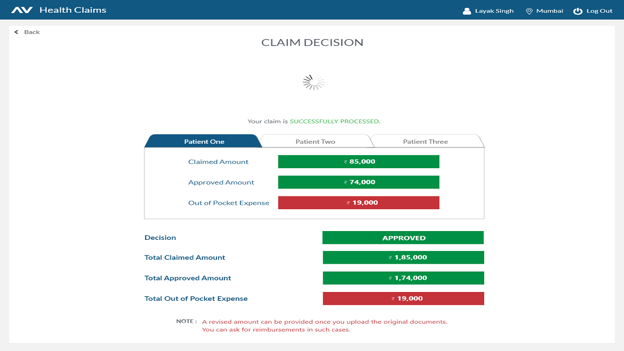 ALFRED - AI Health Claims Automation preview 3