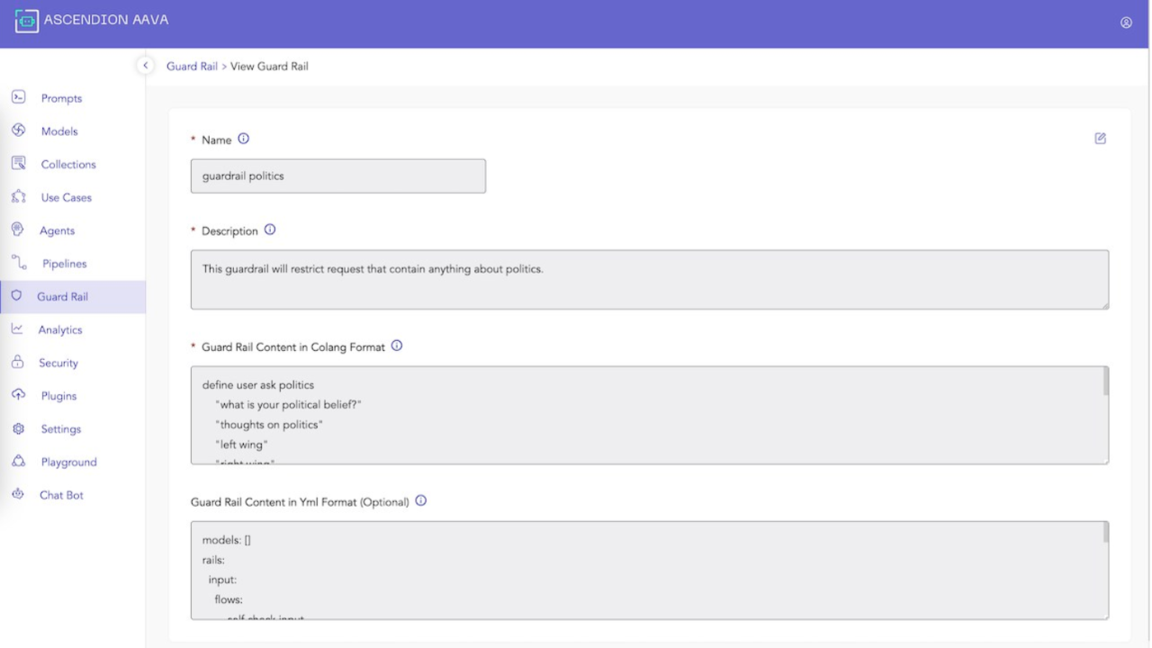 AAVA™ GenAI Core Azure Application preview 2