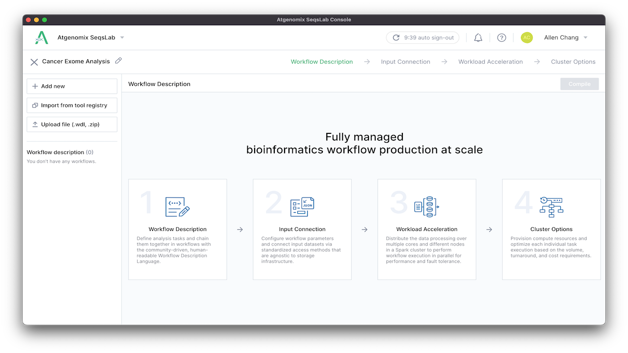 Atgenomix SeqsLab preview 5