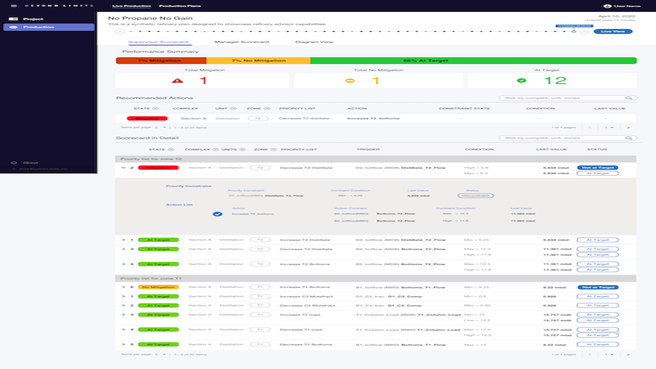 Process Operations Advisor preview 4