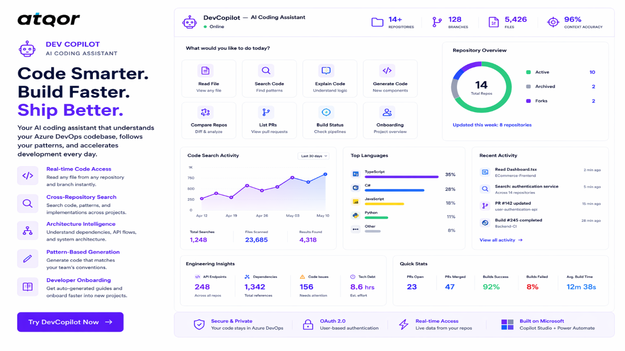 DevCopilot AI Coding Assistant for Azure DevOps Agent preview 2