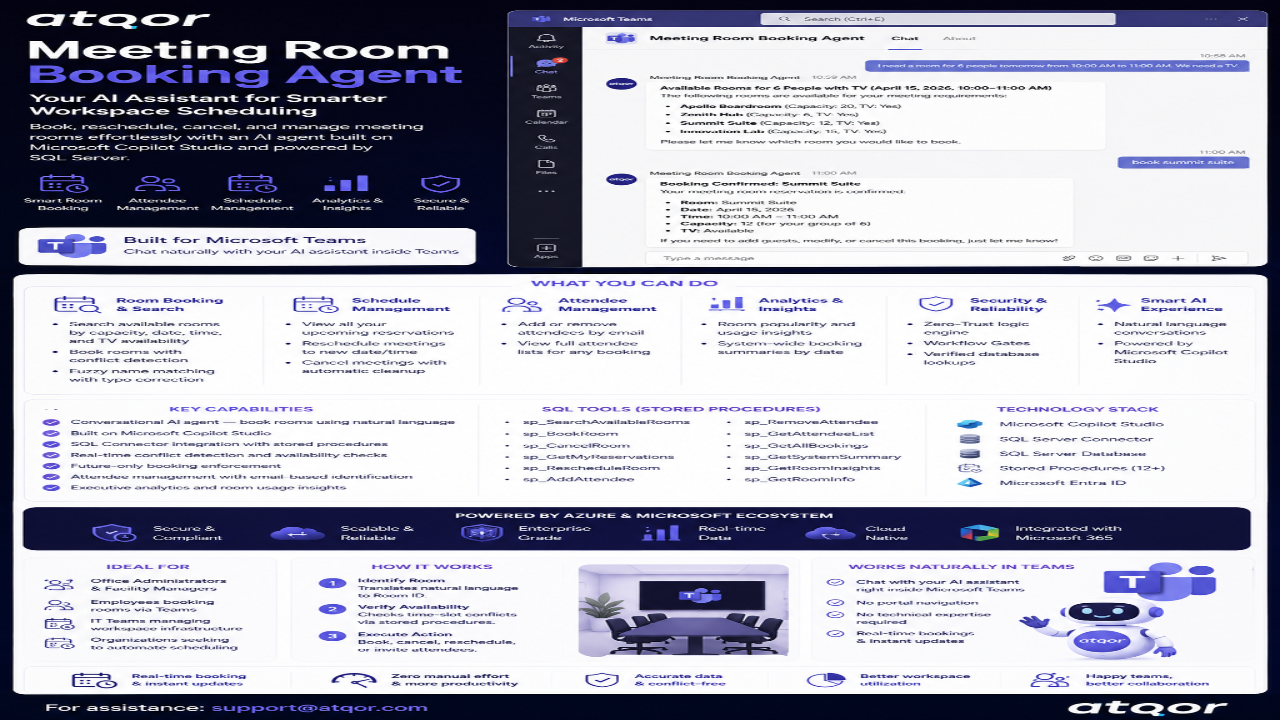 Meeting Room Booking Agent preview 1
