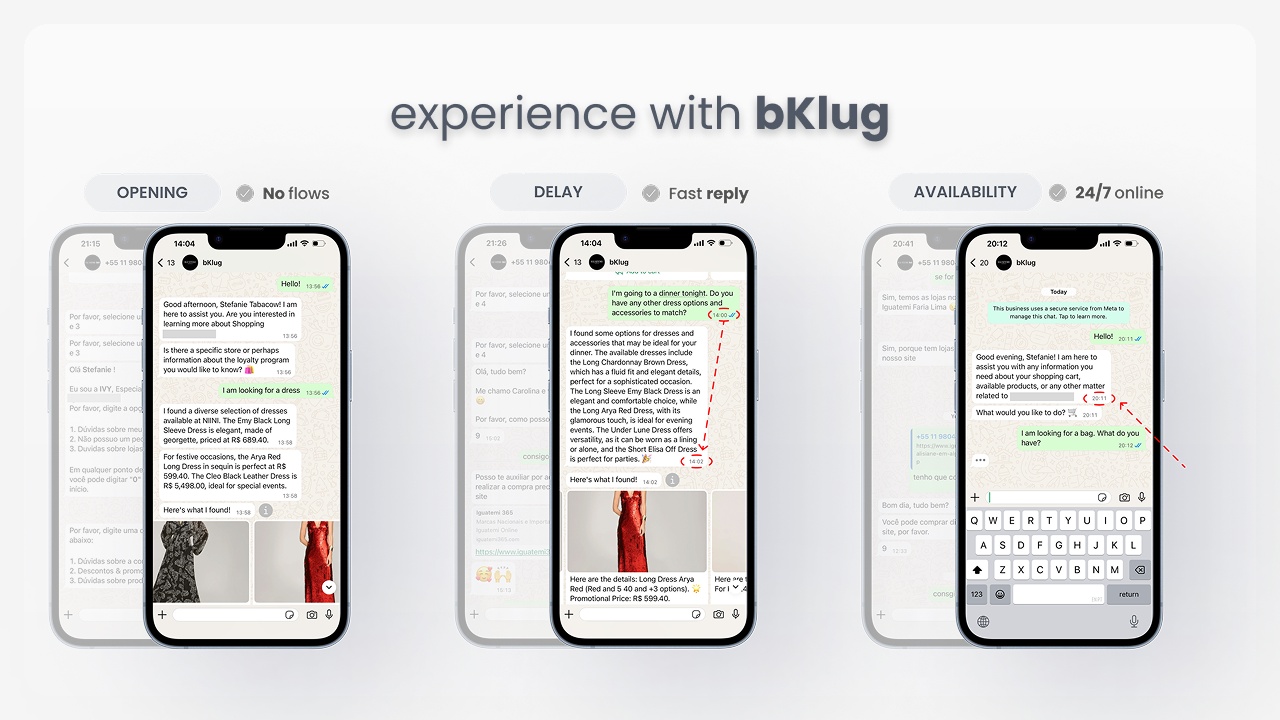 bKlug: Your e-commerce, inside WhatsApp preview 3