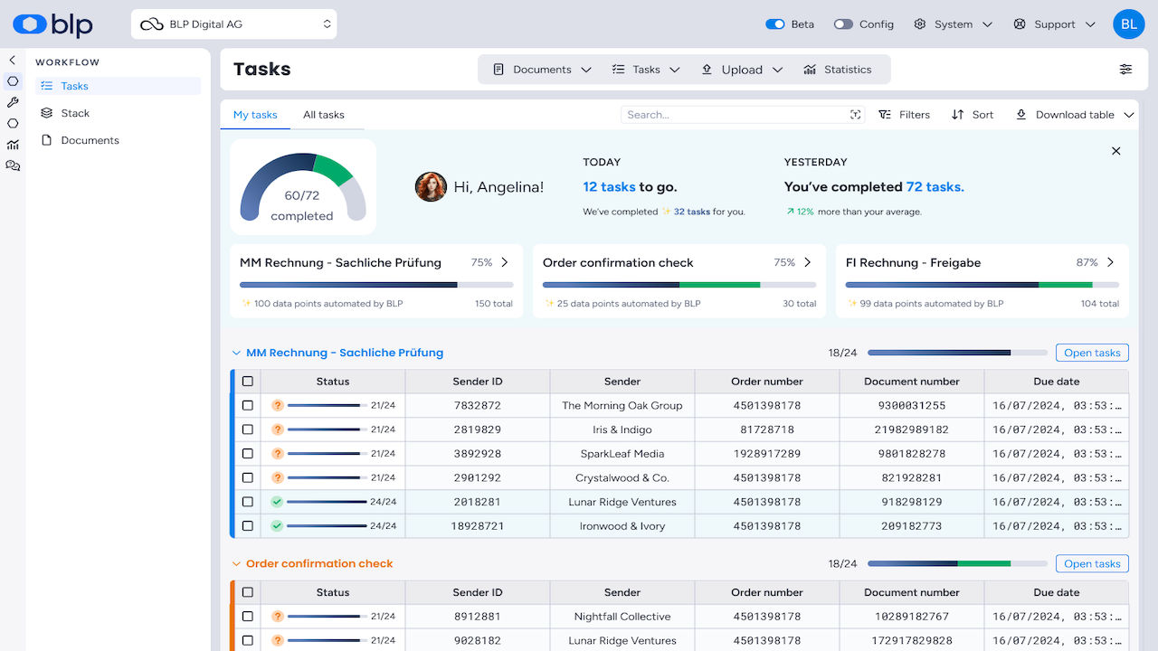 BLP Digital API Integration preview 1
