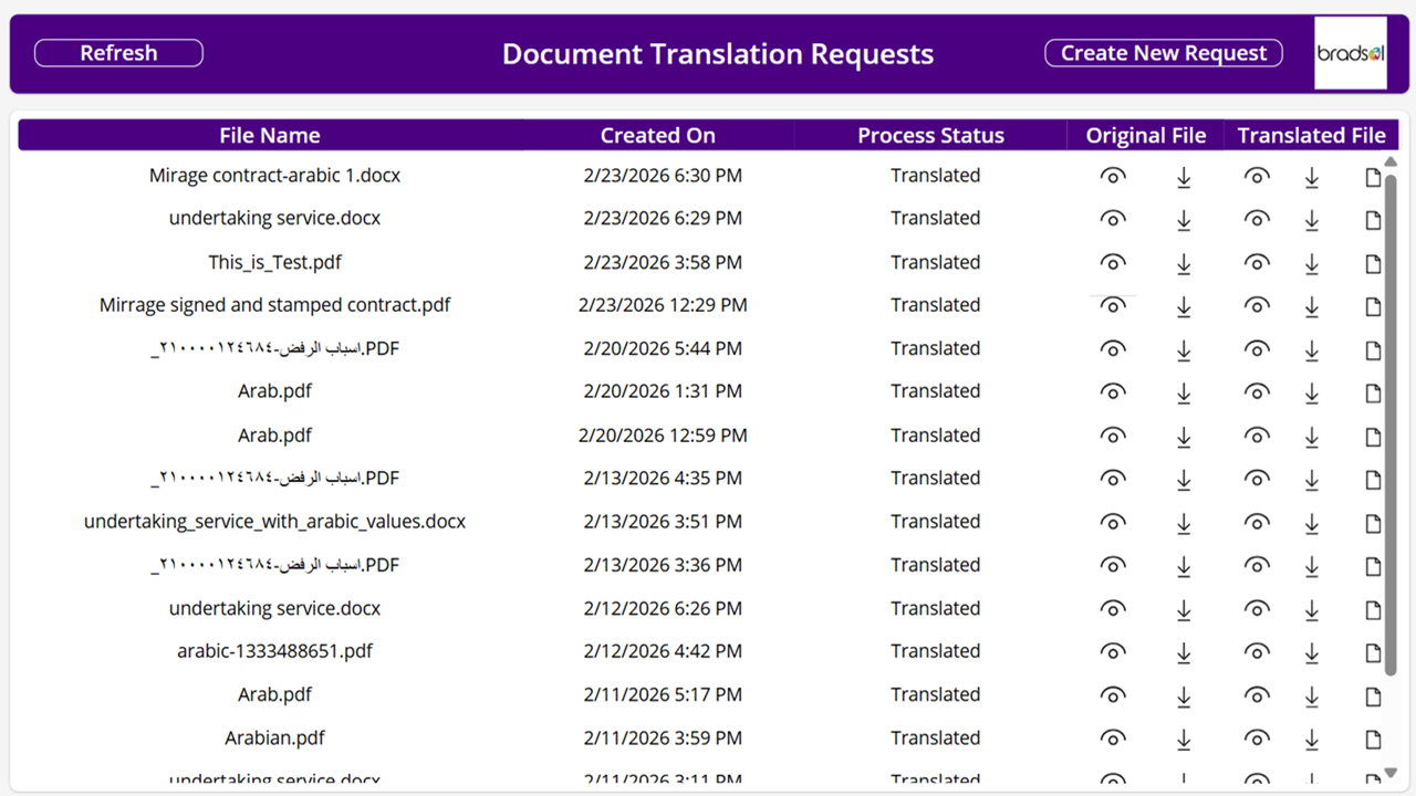 DocuLingo AI – PDF Translator for Power Apps preview 2