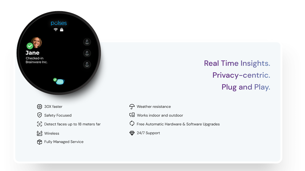 Pulses.ai Plug&Play AI Camera and Platform preview 5