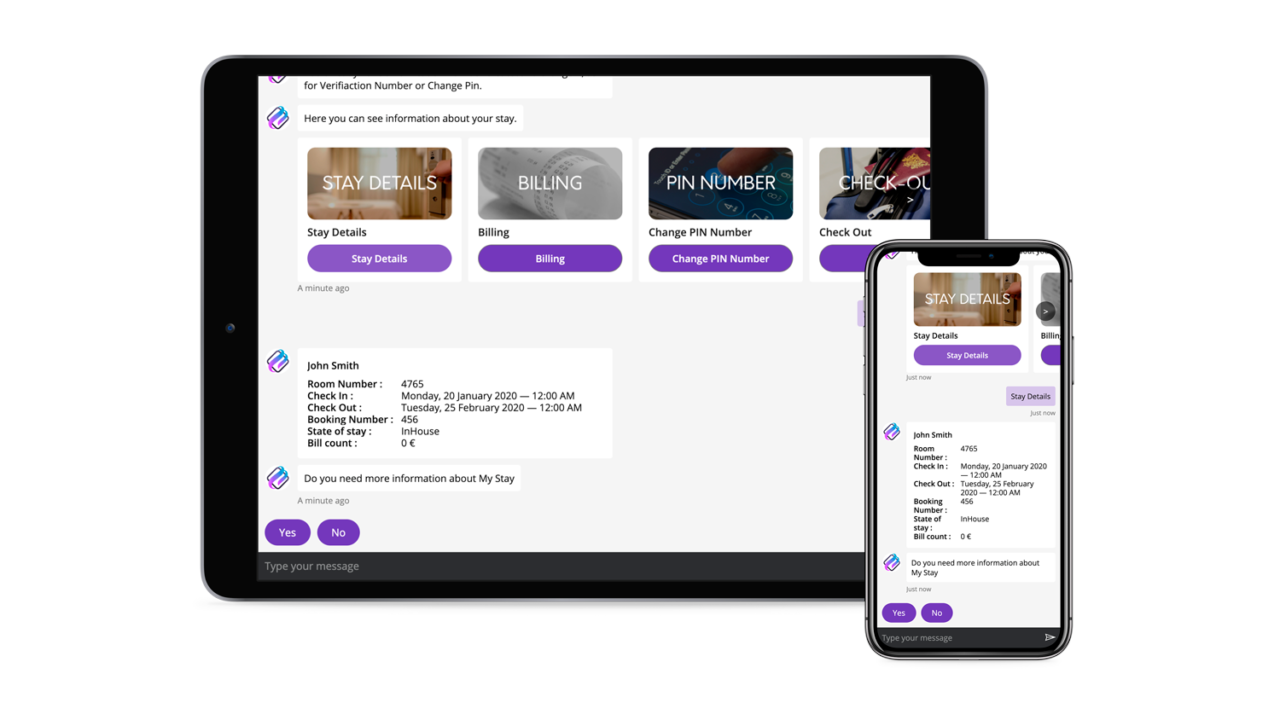 Virtual Concierge preview 3