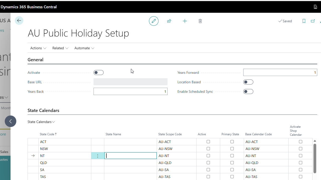 Base Calendar Sync Tool preview 1