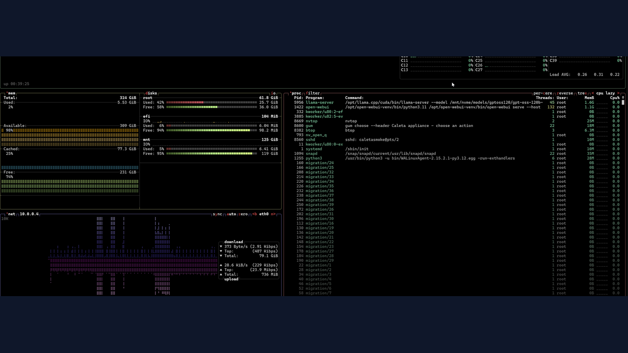 Caleta Private AI Appliance preview 5