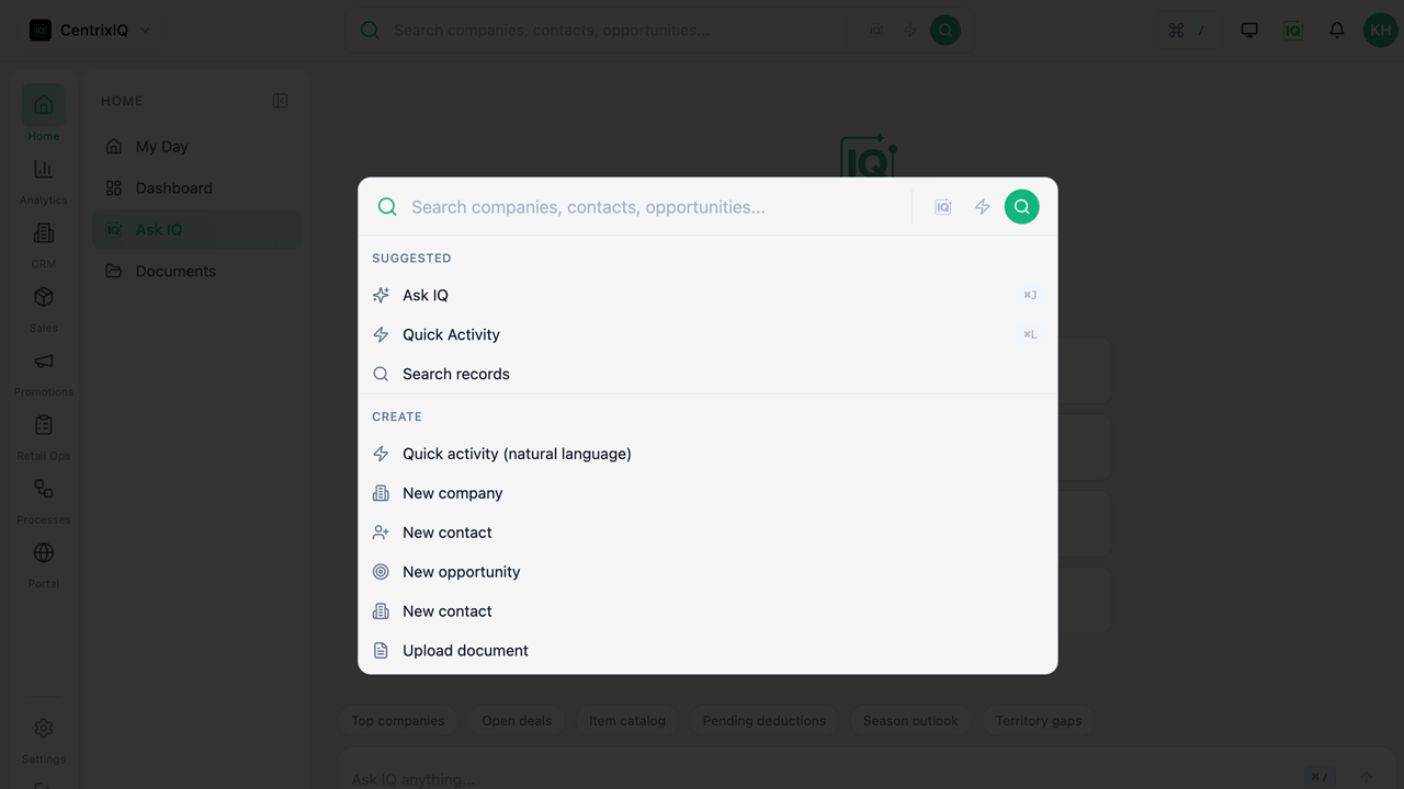 CentrixIQ for Manufacturers preview 2