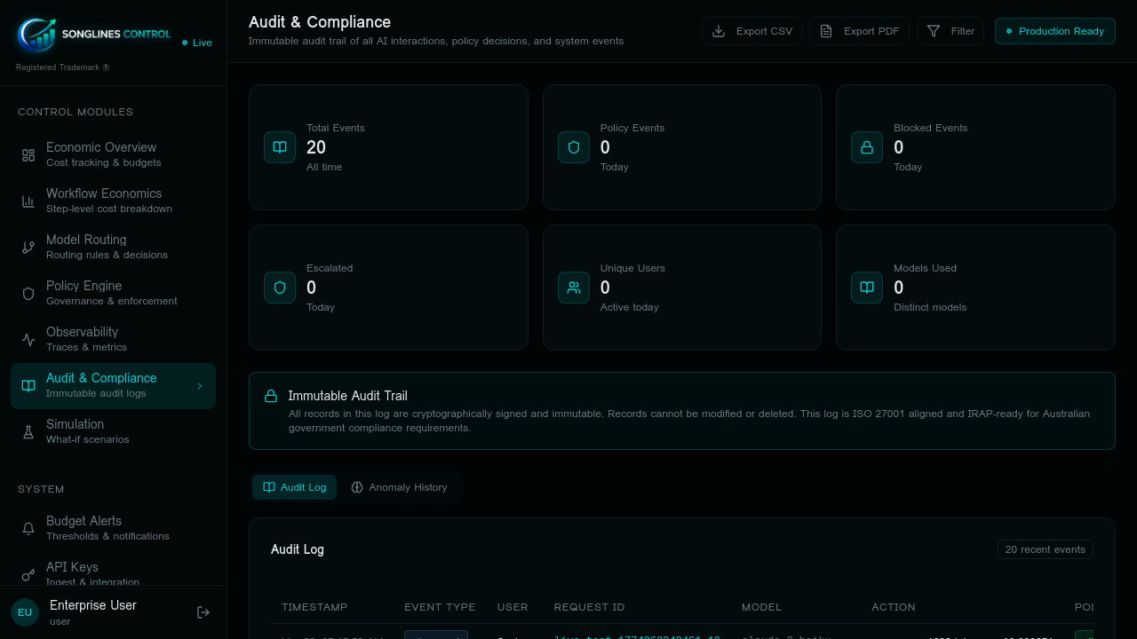 Songlines Control preview 2
