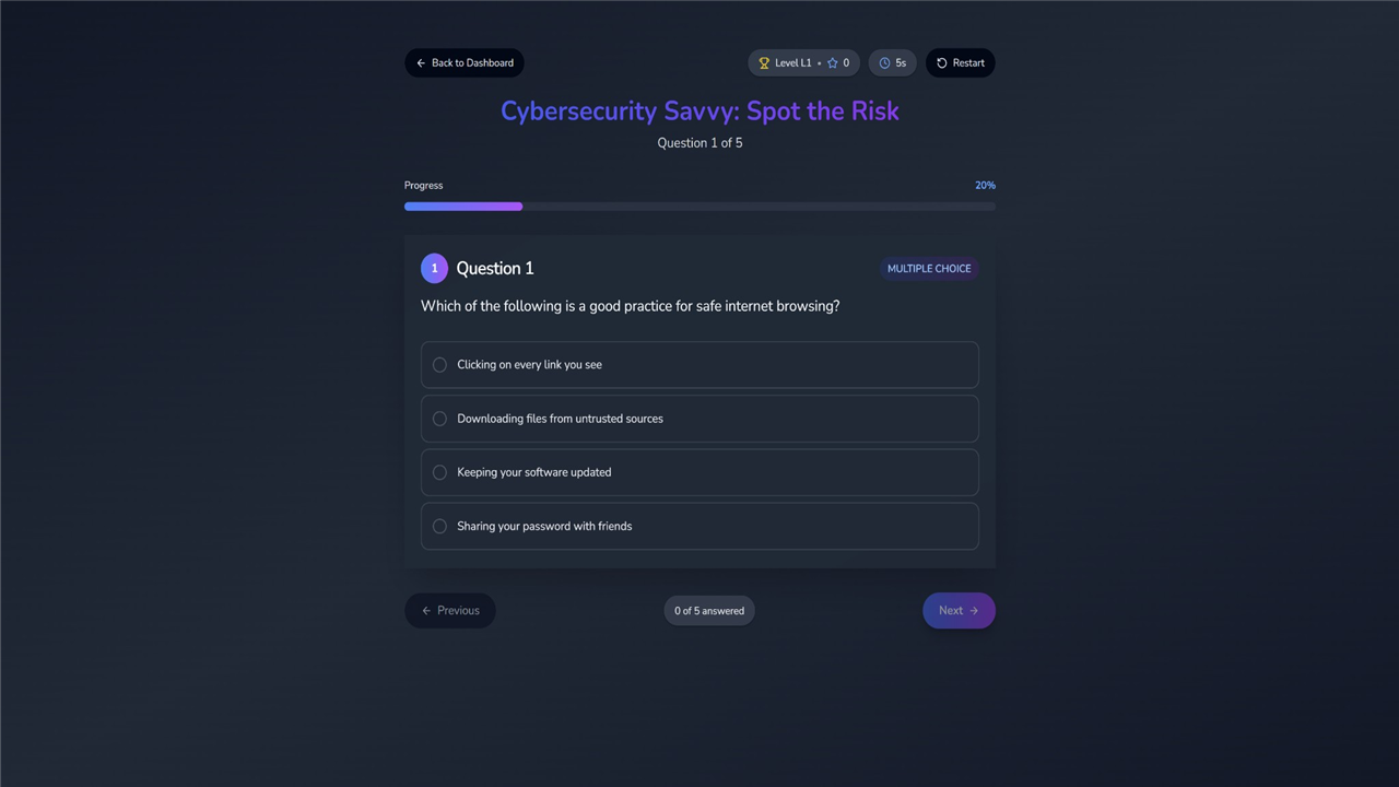 QuizFlex AI preview 4