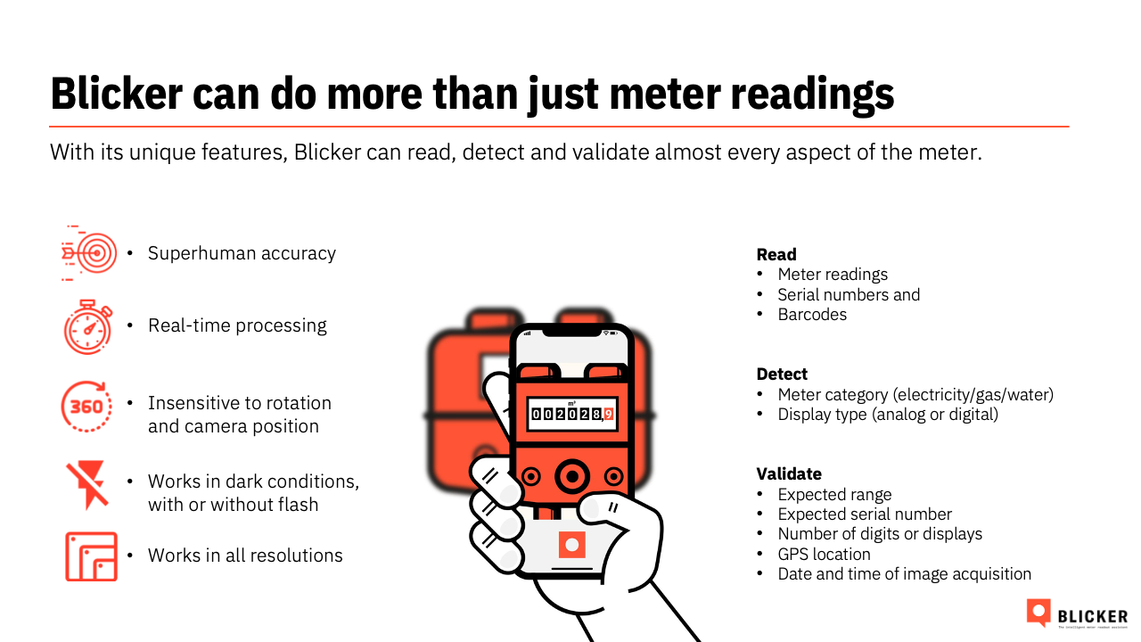 Blicker - utility meter readout assistant preview 1