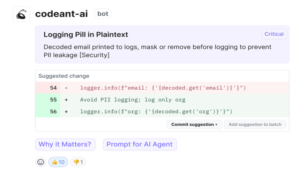 CodeAnt AI - AI Code Review preview 1