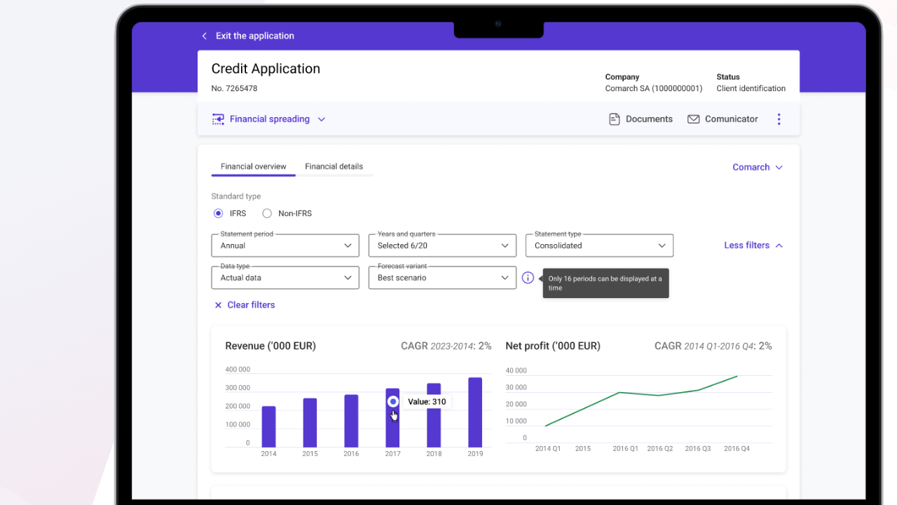 Comarch Loan Origination preview 1