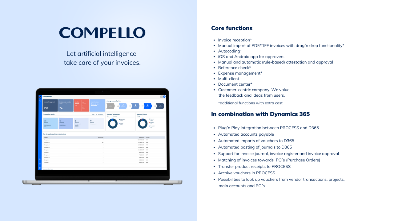 Compello PROCESS Accounts Payable Automation preview 1