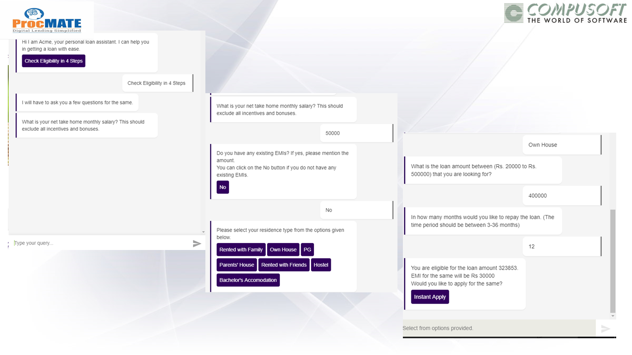 ProcMATE: Digital Lending Simplified By Compusoft preview 2
