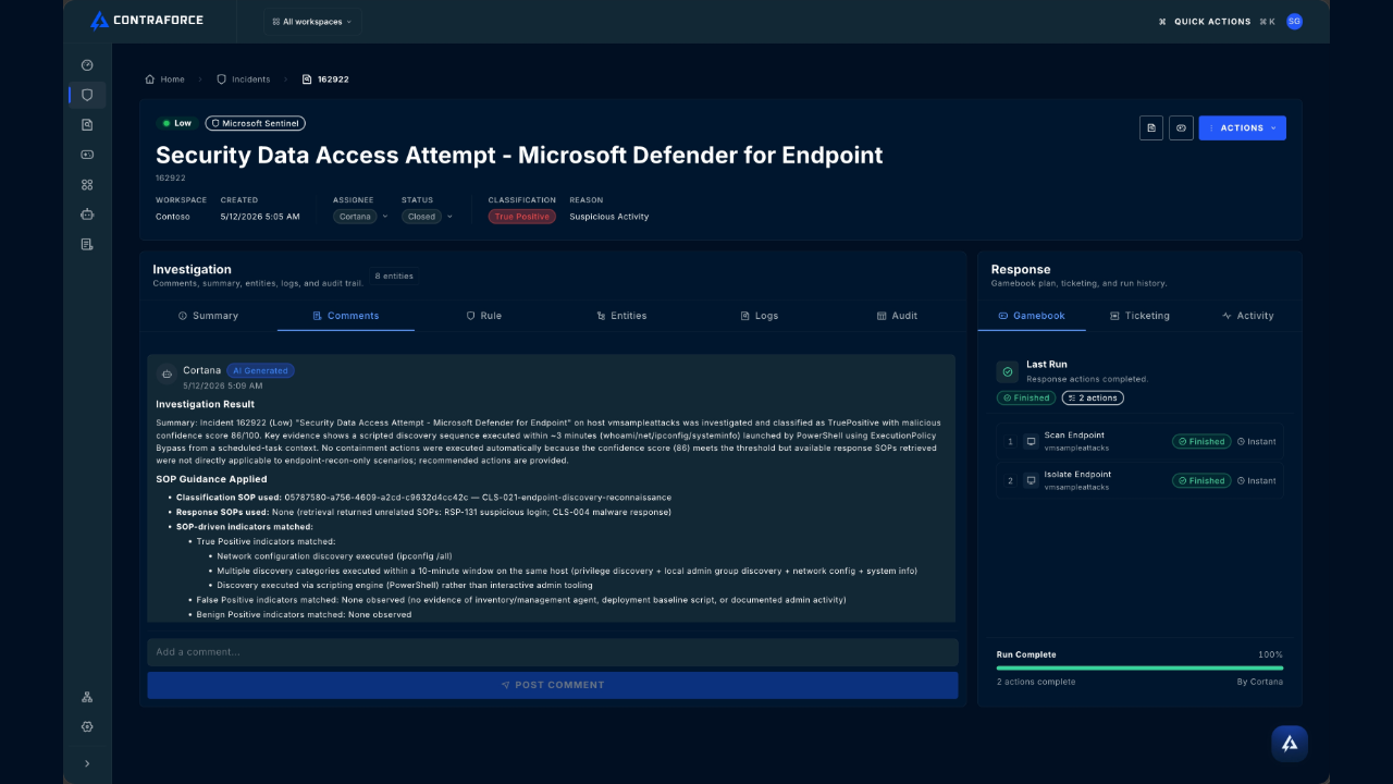 Agentic Security Delivery Platform preview 1