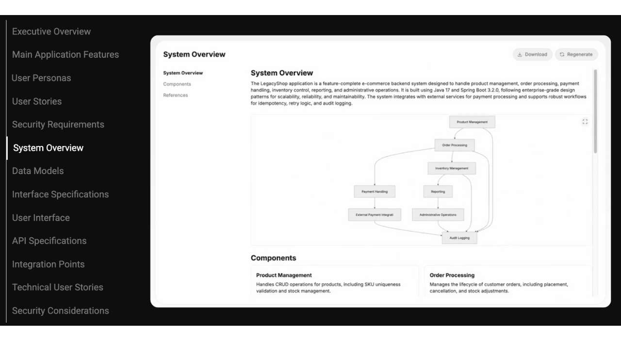 CoreStory Platform Subscription preview 1