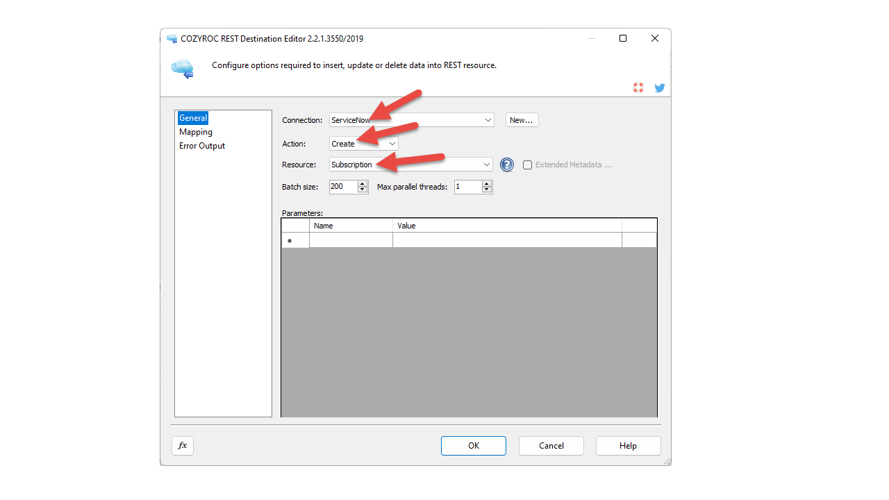 ServiceNow SQL Server Data Integration preview 3