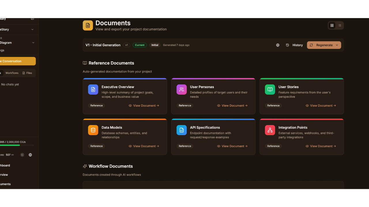 CoreStory Platform preview 5
